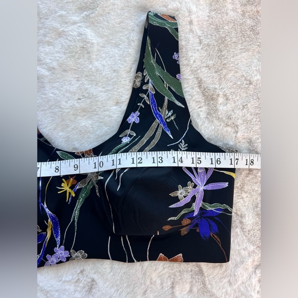 Knix Luxelift Wireless Night Garden Floral Black Bra Size XXL+ - Picture 4 of 6